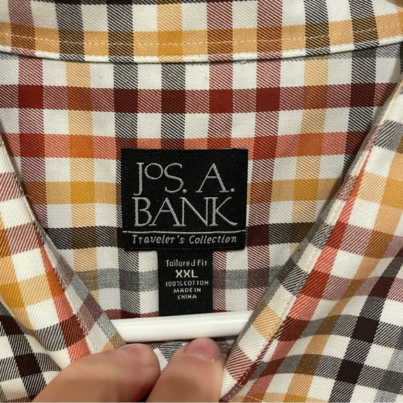 Men’s Jos A Bank Traveler’s Collection Tailored fit Long Sleeve. Size XXL - Picture 3 of 4